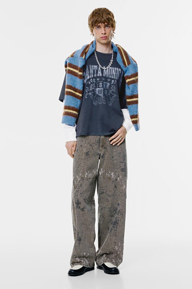 Çift kollu Santa Monica tişörtü - 3