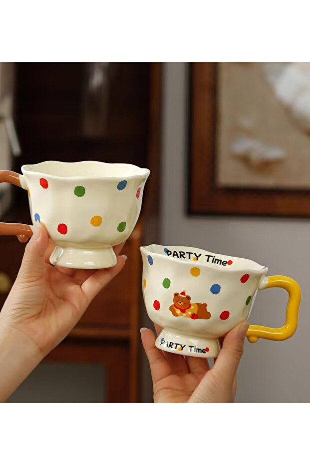Party Time Themed Ceramic Mug - 3