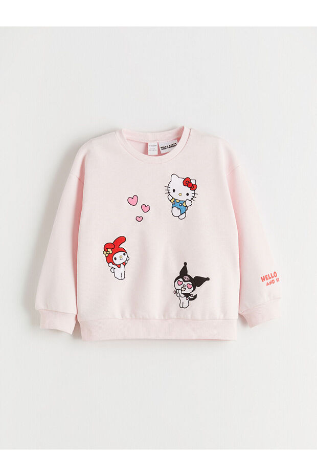 Pink Licensed Girls' Thick Sweatshirt