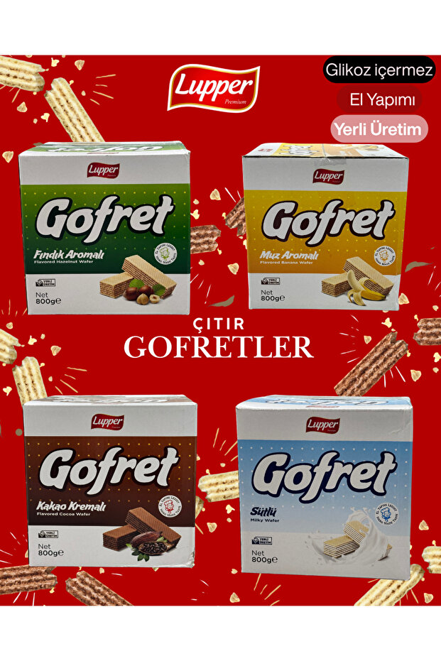 Sütlü Gofret (800 gr) - 2