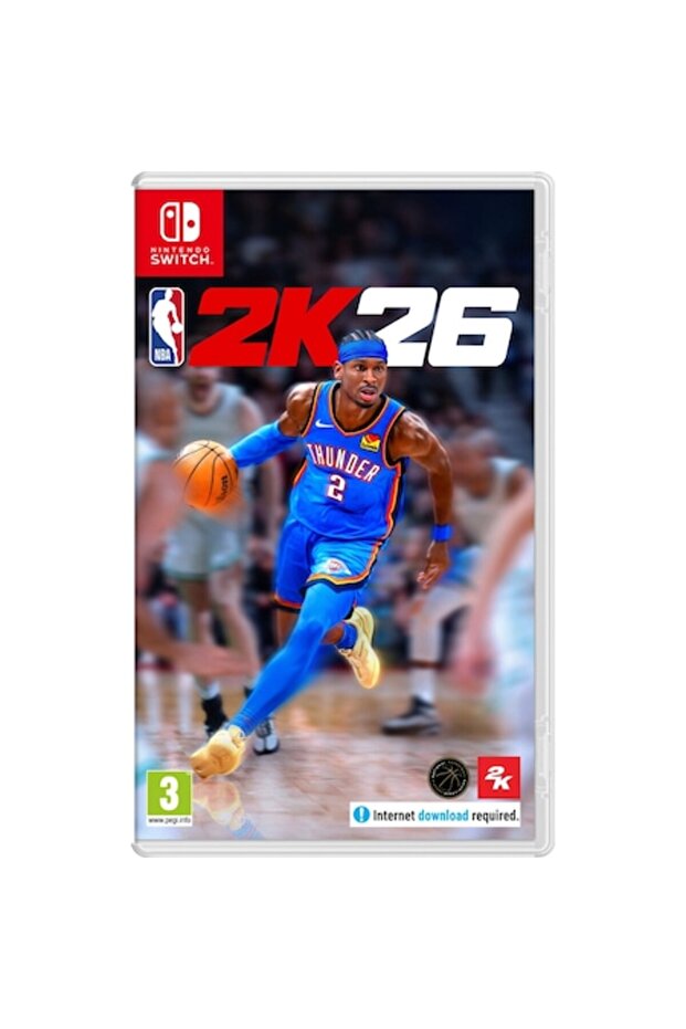 NBA 2K26 game (Code in a Box) for NSW - 1