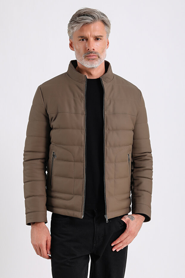 Maroquin Leather Arnold Men's Black Genuine Leather Coat