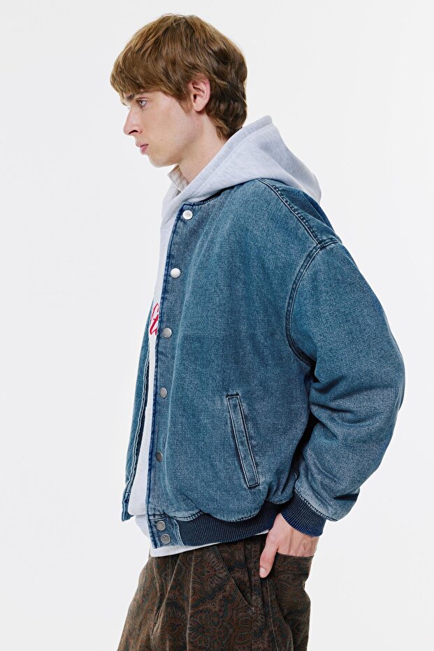 STWD bomber denim ceket - 4