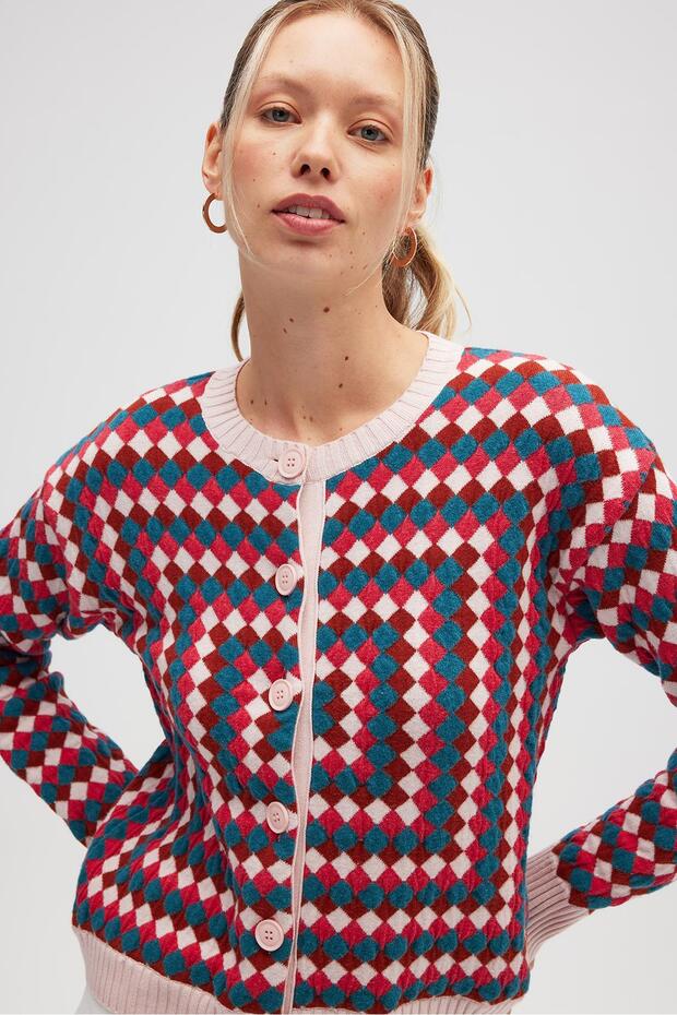 Pilgrim Triko Hırka - Multi - 4