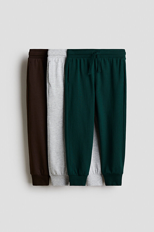 3'lü Jogger Pantolon - 1