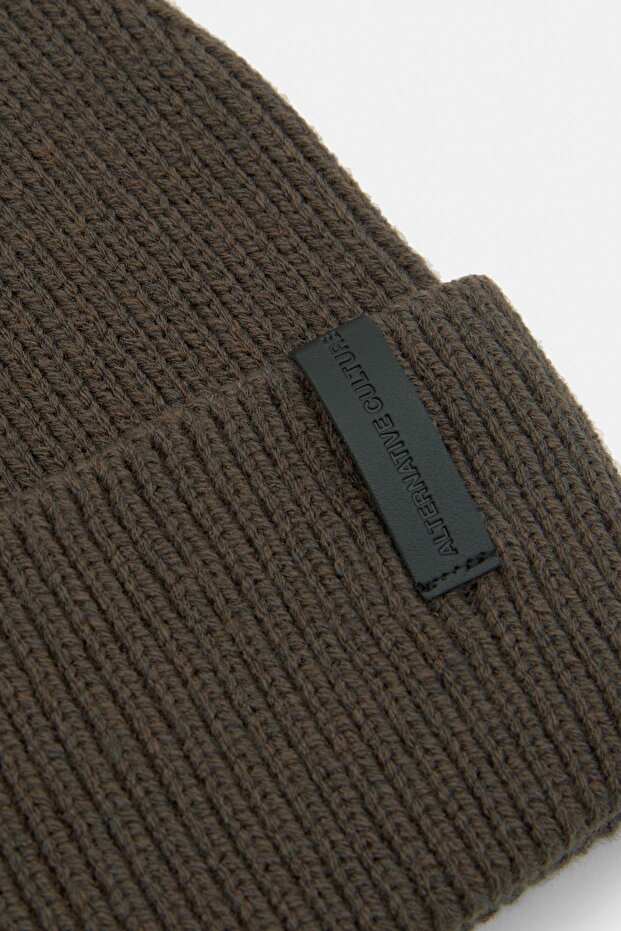 Etiketli örgü bere - 5