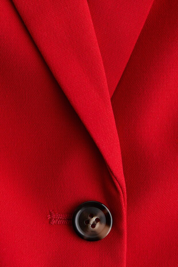 Tek Düğmeli Blazer - 5