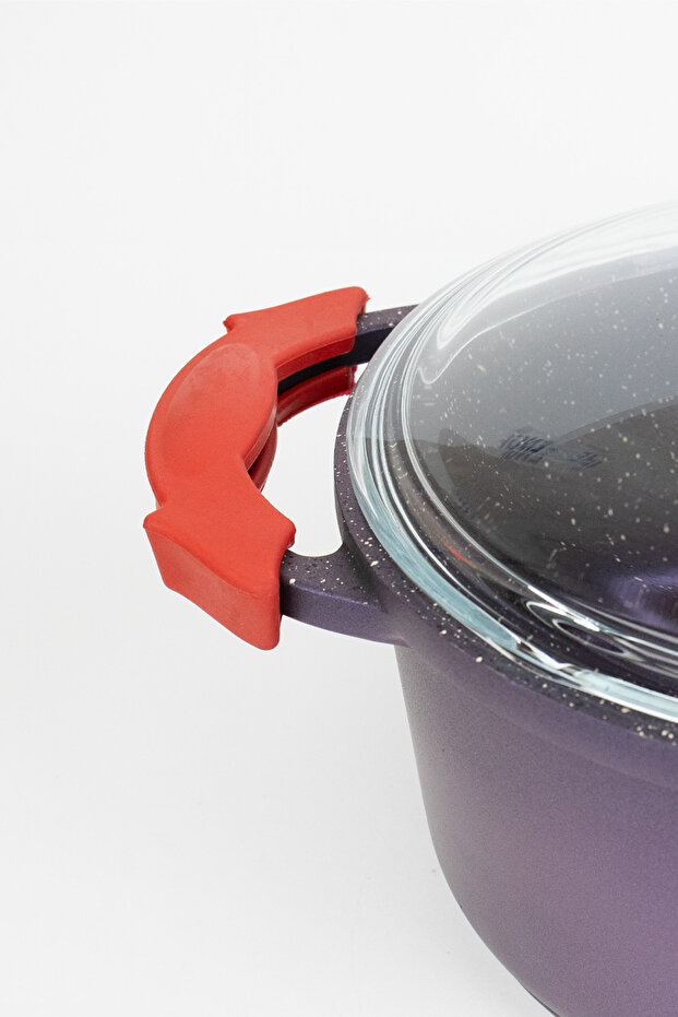 وعاء عميق من الألومنيوم المصبوب 26 سم - 3