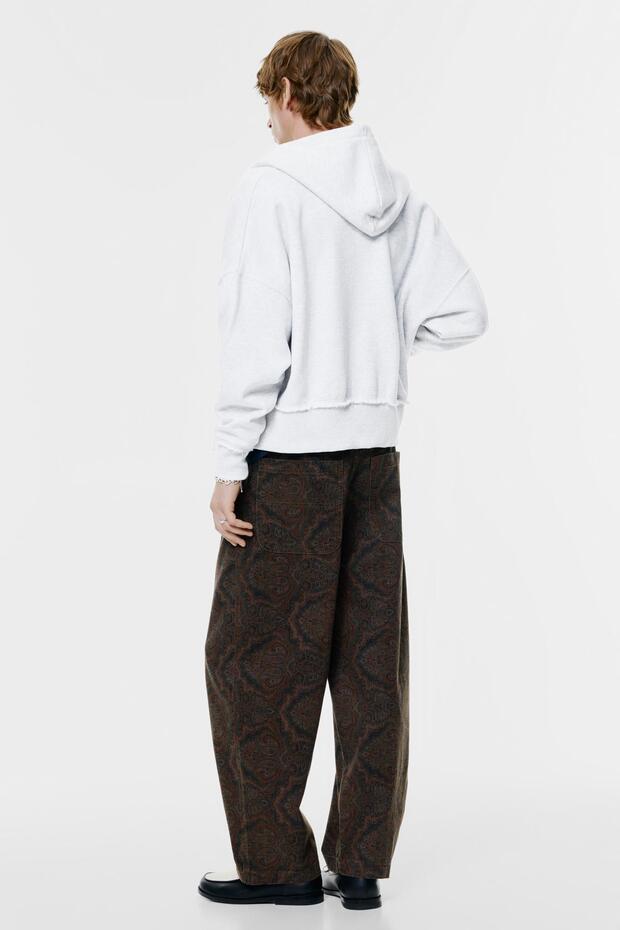 STWD Studio fermuarlı kapüşonlu sweatshirt - 5