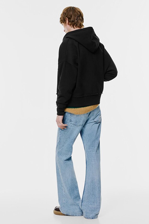 STWD Studio fermuarlı kapüşonlu sweatshirt - 6