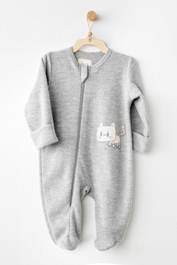 Ac26210 Casual Jumpsuit Gray