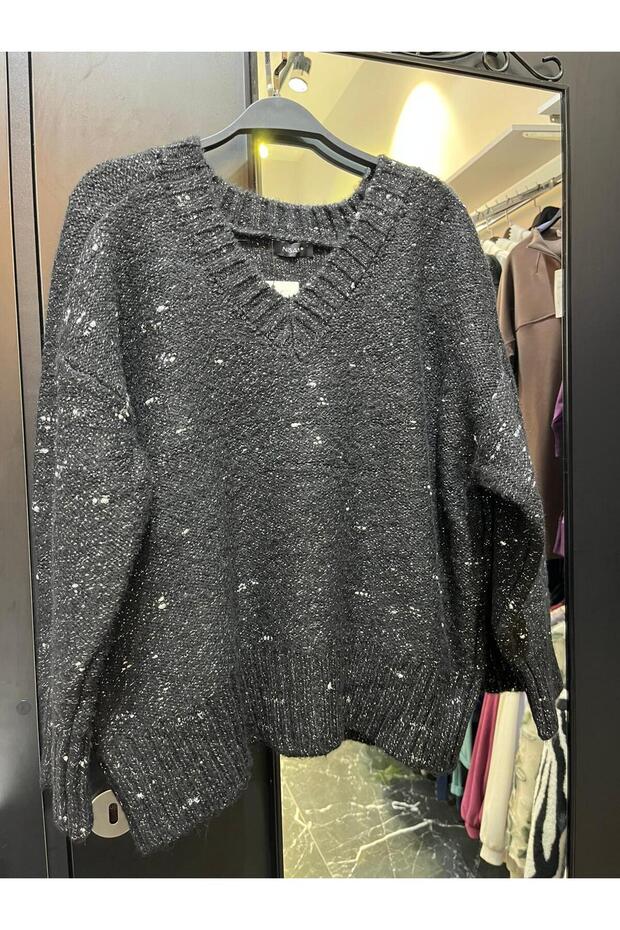 SİMLİ KAZAK SİYAH - 5