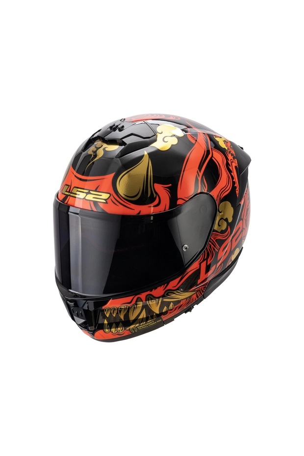 STREAM II KASK FF808-DRAKO-BLACK-RED - 2