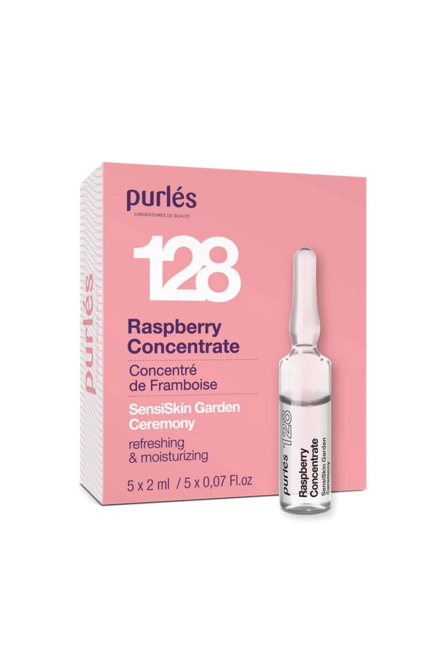 128 RASPBERRY CONCENTRATE - moisturizing concentrate with raspberry, 5x2 ml