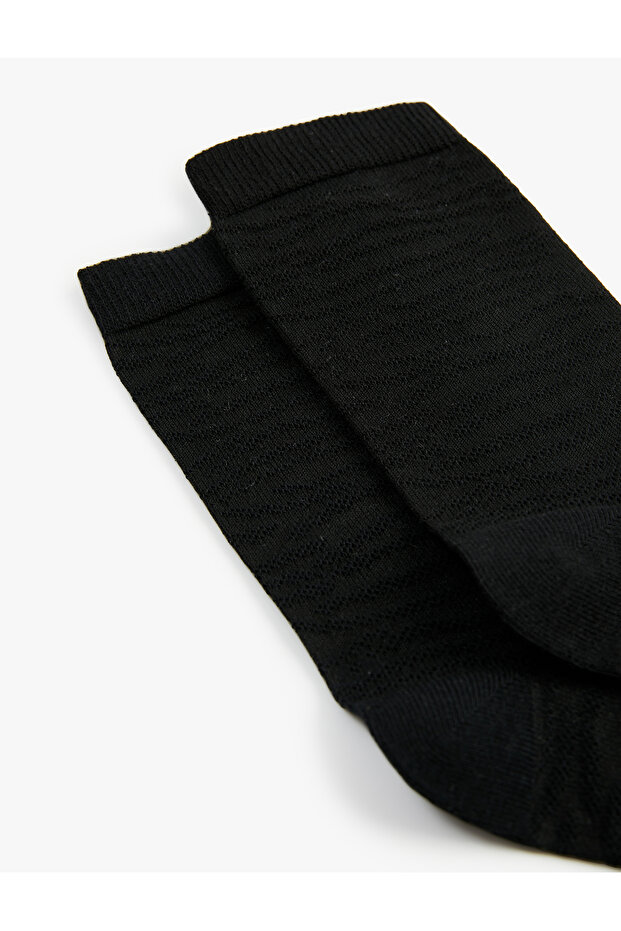 Cotton Patterned Socks - 3