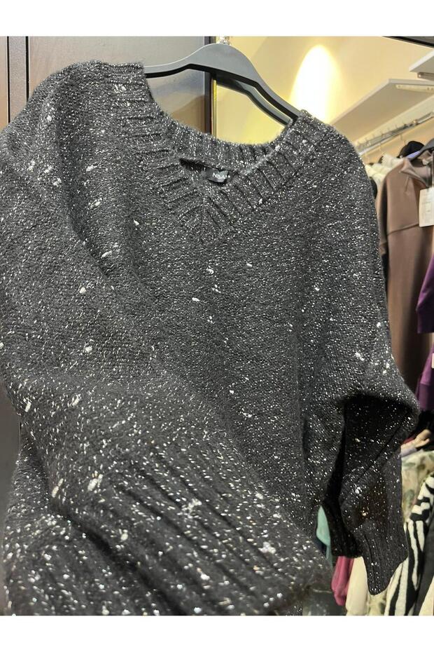 SİMLİ KAZAK SİYAH - 6