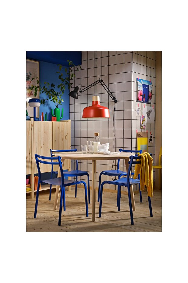 مصباح عمل، رمادي داكن - 8