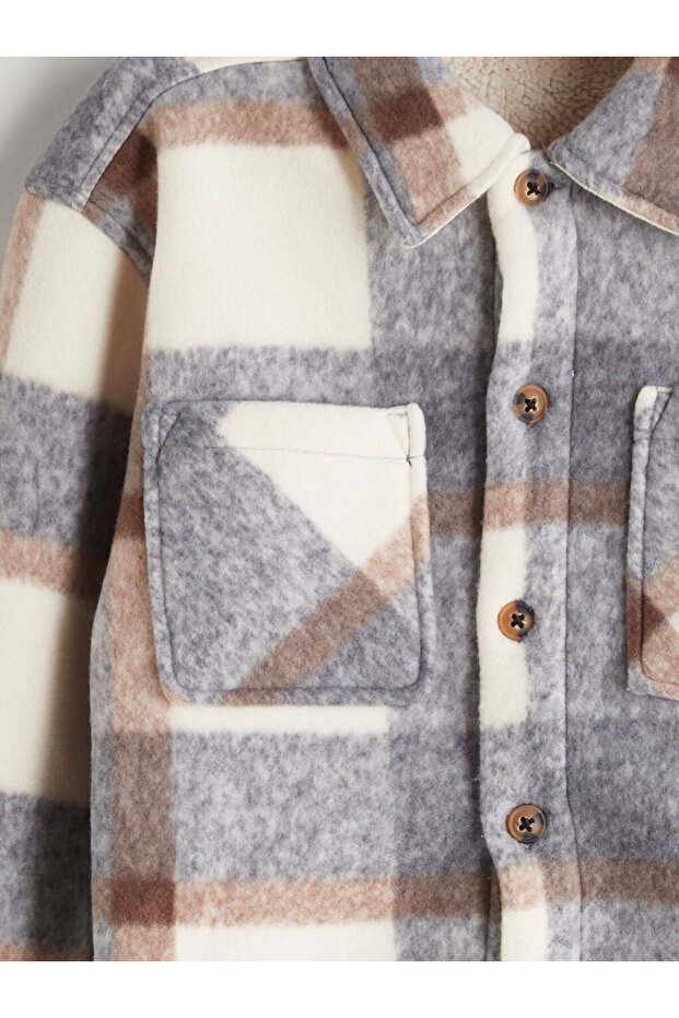 LCW Kids Ekose Erkek Çocuk Gömlek Ceket - 3