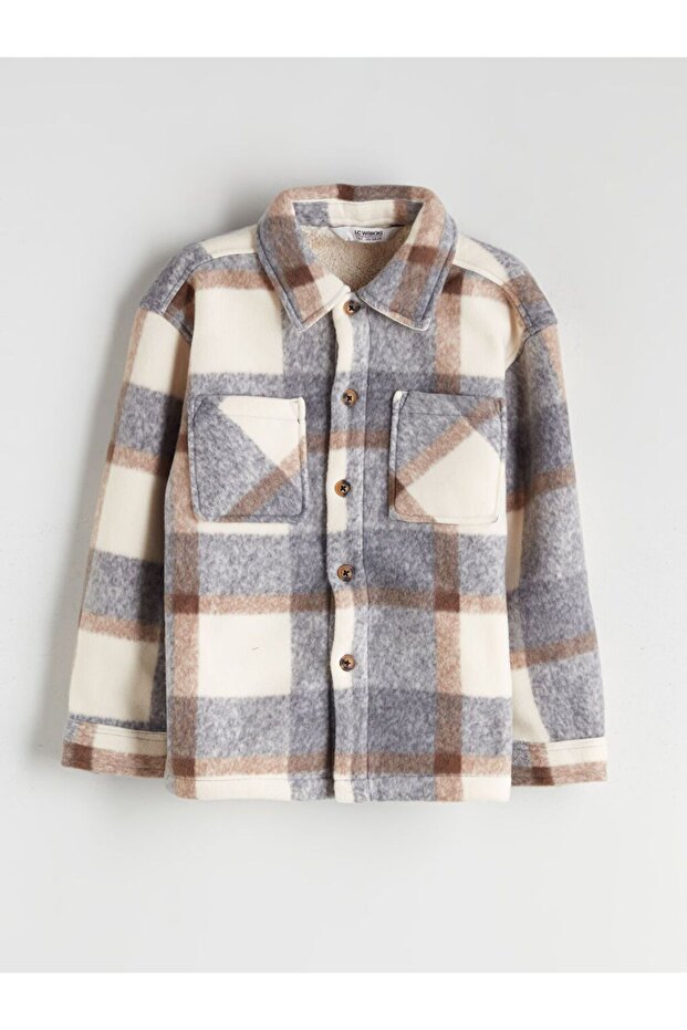 LCW Kids Ekose Erkek Çocuk Gömlek Ceket - 1