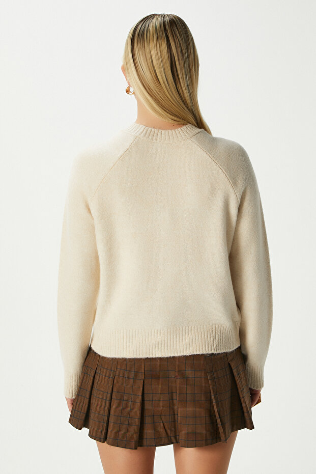 Mushy Taş Basic Triko Kazak - 6