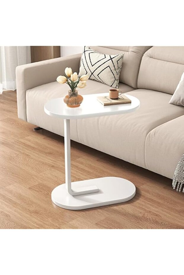 طاولة قهوة غير منتظمة الشكل من EETU لغرفة المعيشة، طاولة مركزية عصرية مميزة، طاولة جانبية للأريكة بحجم L - 1