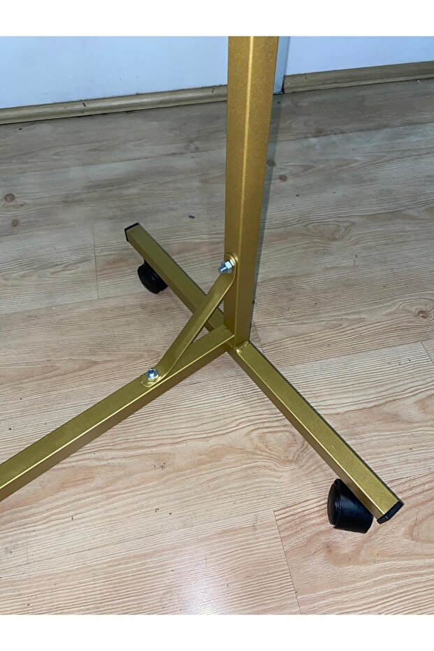 Çift Katlı Sabit Askılık Stant Gold - 3