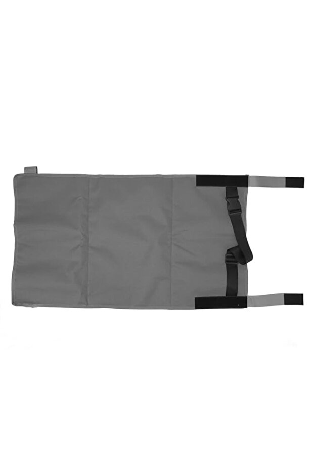 Dekd Toddler Airplane Extender, Easy Installation Foldable Oxford Cloth Kids Bed Compact With Storage Bag For Travel Accessories (Grey)