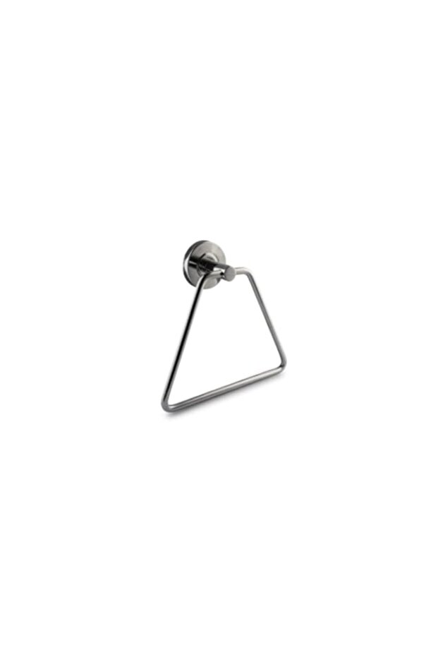 Triangle Towel Ring, Stainless Steel Wall-Mounted Towel Holder for Bathroom, Modern Design, Rust-Re