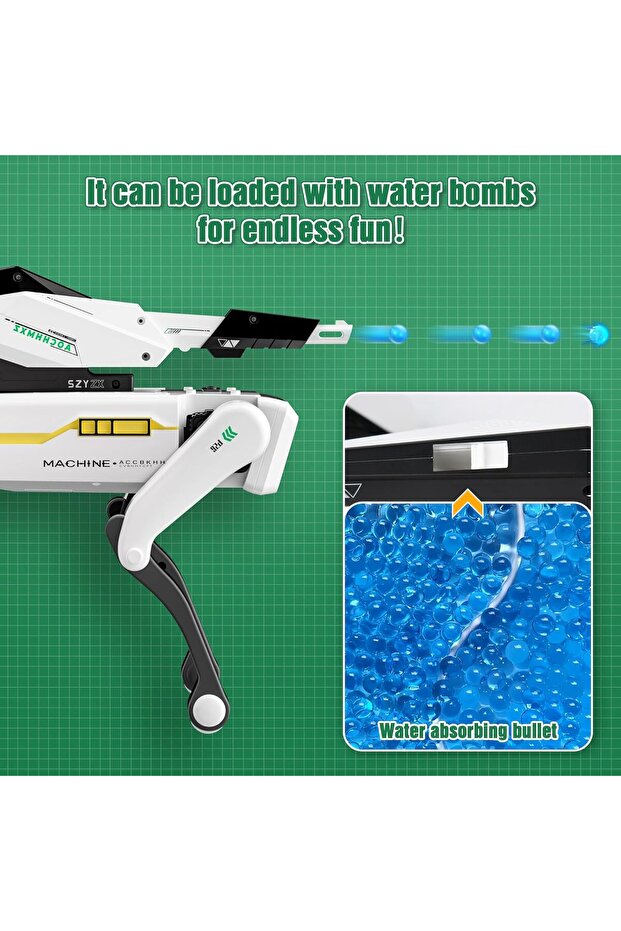 روبوت كلب - حيوان أليف تفاعلي STEM مع تحكم صوتي، وأكثر من 30 حركة وبرمجة تطبيقات - 5