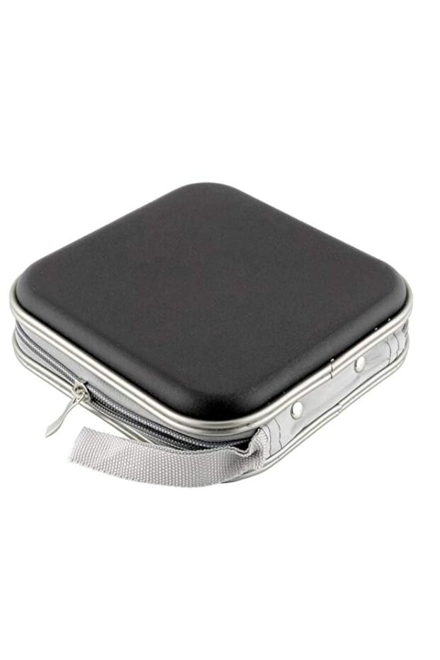 40 Disc CD DVD Portable Wallet Storage Organizer Holder Case Bag Album Box (Black)