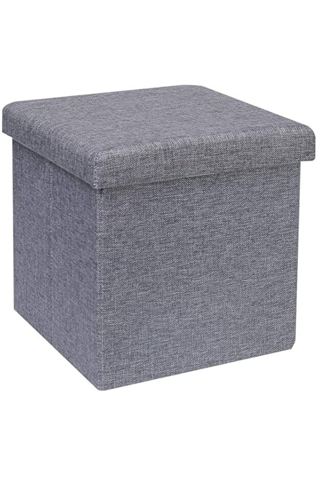 Foldable Storage Ottoman Cube,[30 * 30 * 30cm/12''*12''*12''] Coffee Table Footstools, Under Desk Ottoman, Foot Rest with Memory Foam