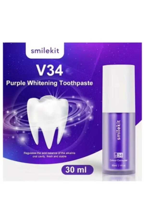 Tooth Color Corrector, Purple Toothpaste - 4