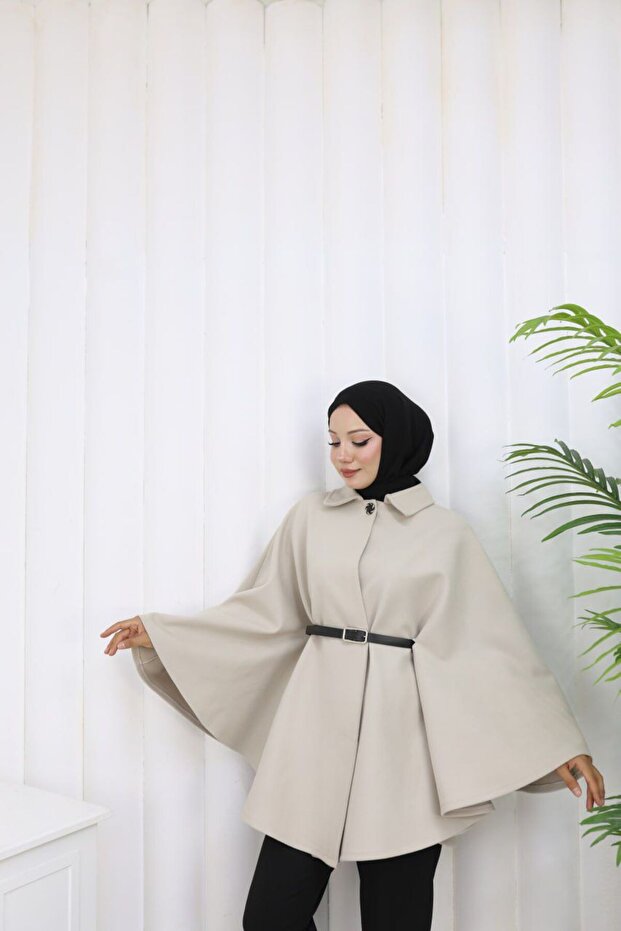 İthal kaşe panço - 2