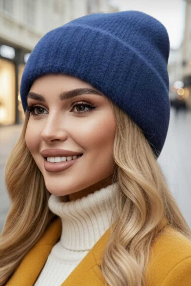 Women's Furry Soft Beanie Furry Beanie