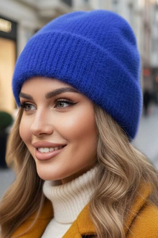 Women's Furry Soft Beanie Furry Beanie