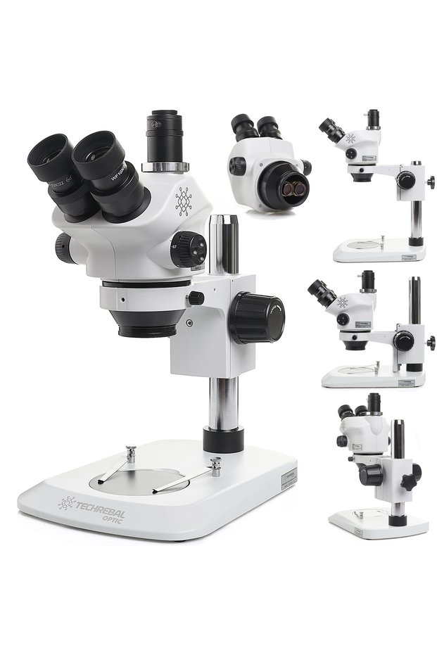 Microscop stereo trinocular Techrebal 10XT