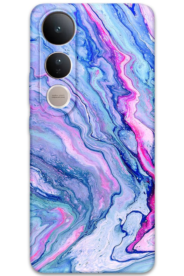 Vivo V50 Lite 4g Compatible Marble Pattern Phone Case + Screen Protector - 5816