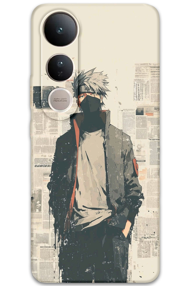 V50 Lite 4g Compatible Anime Patterned Phone Case + Screen Protector - 5878