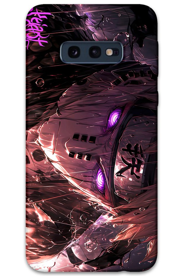Galaxy S10E Compatible Anime Patterned Phone Case + Screen Protector - 5915