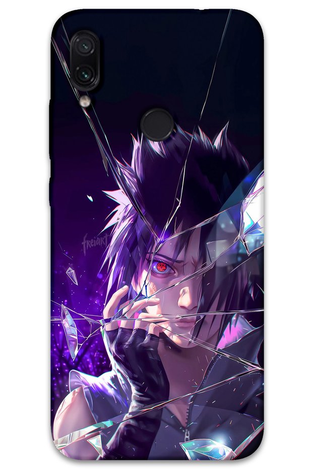 Xiaomi Redmi Note 7 Compatible Anime Patterned Phone Case + Screen Protector - 5899