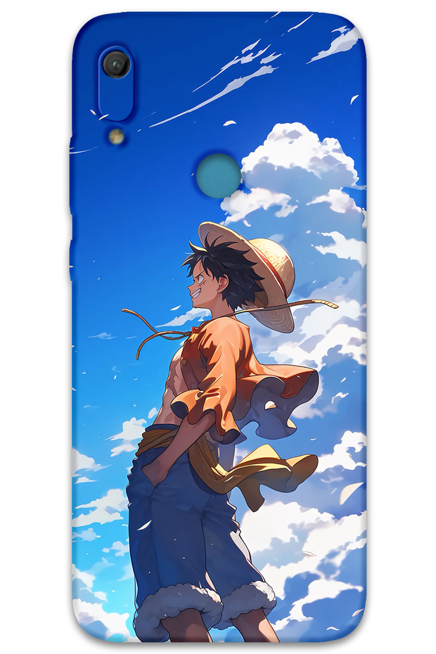 Huawei Y6S Compatible Anime Patterned Phone Case + Screen Protector - 5889