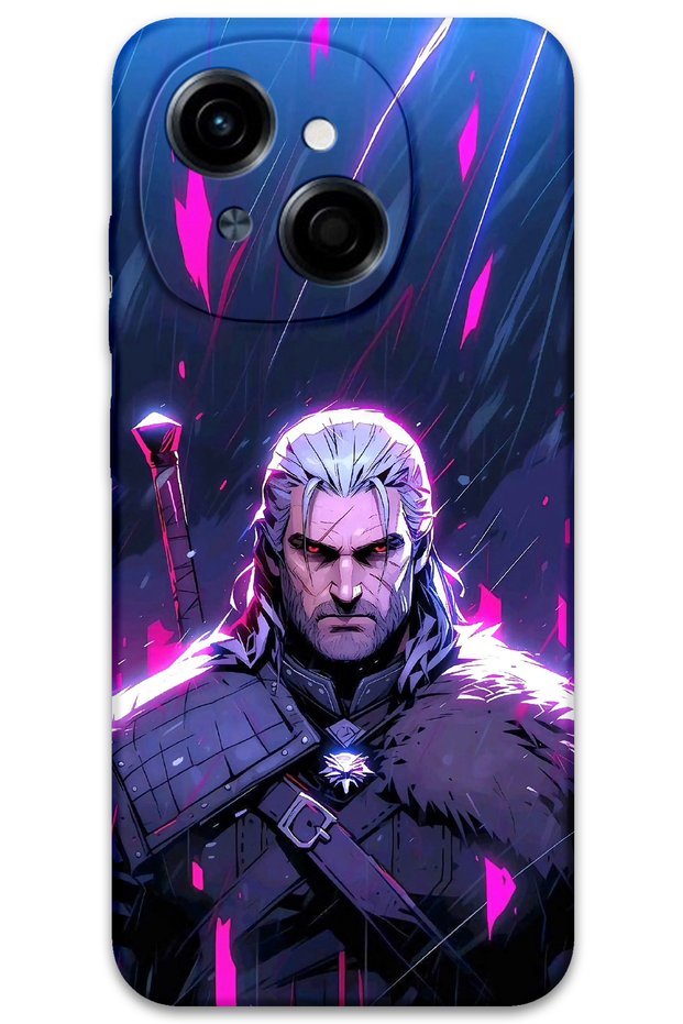 Spark Go 1 2025 Compatible Geralt Pattern Phone Case + Screen Protector - 5826