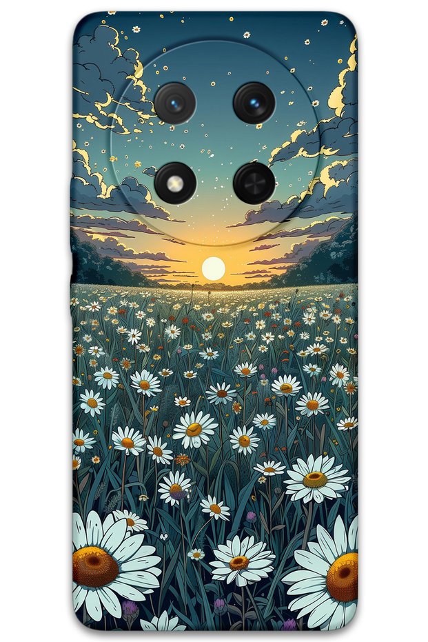 Honor Magic 7 Lite Compatible Floral Pattern Phone Case + Screen Protector - 5792