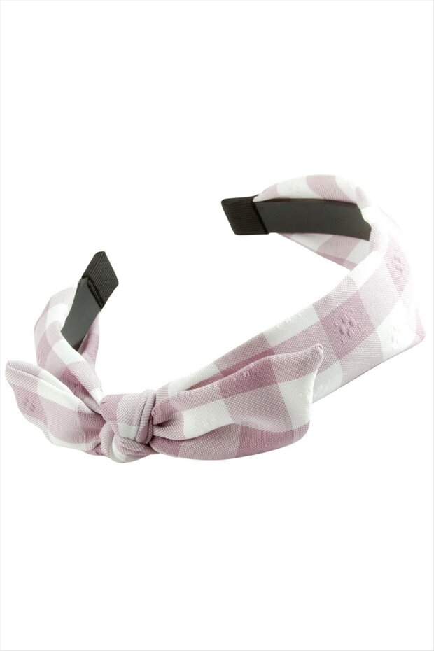 Square Patterned Bow Crown - 1
