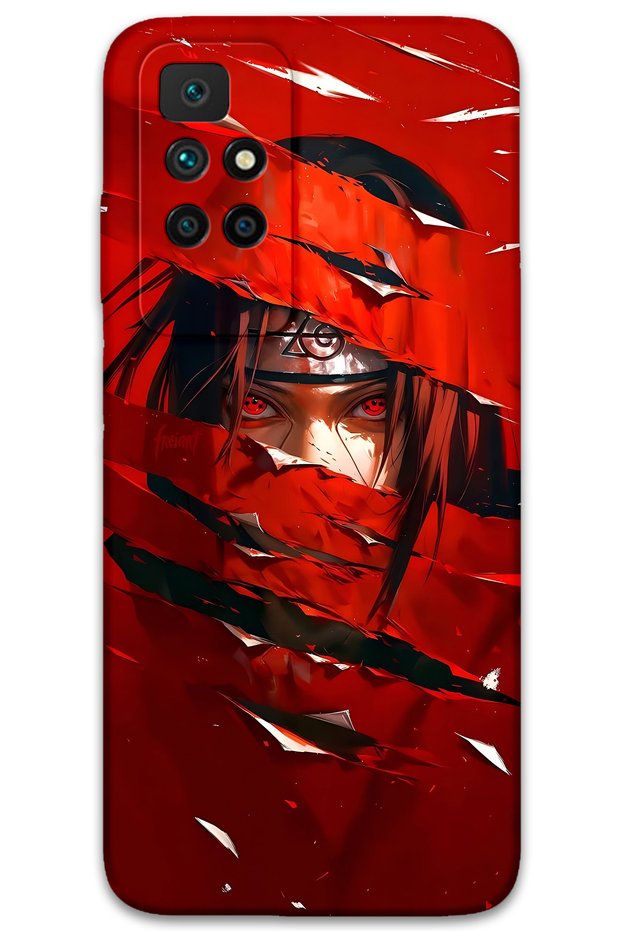 Xiaomi Redmi 10 Compatible Anime Patterned Phone Case + Screen Protector - 5885