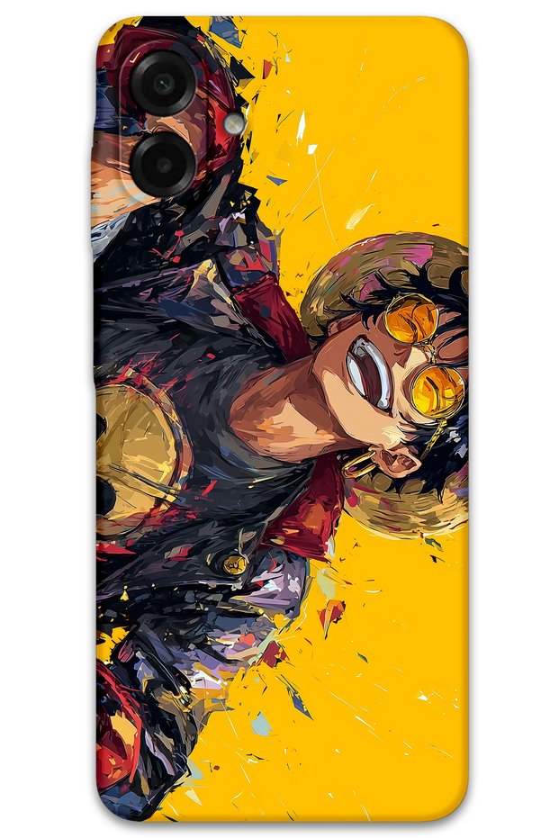 حافظة هاتف بنمط الرسوم المتحركة متوافقة مع هاتف Galaxy A07 + واقي شاشة - 5916