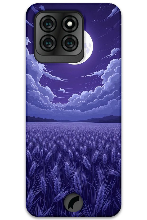Reeder S71 Compatible Floral Pattern Phone Case + Screen Protector - 5797