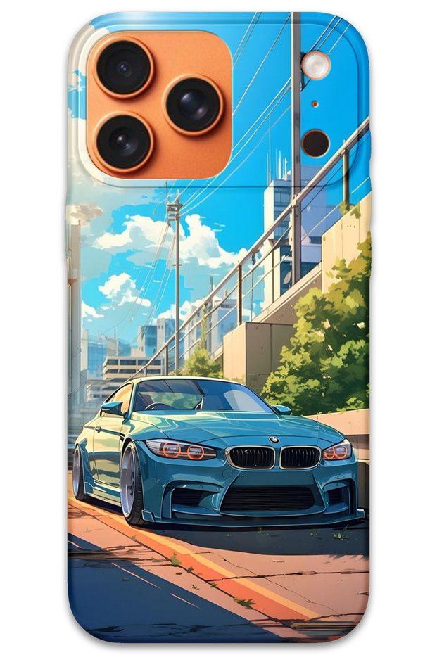 iPhone 17 Pro Compatible Car Pattern Phone Case + Screen Protector - 5760