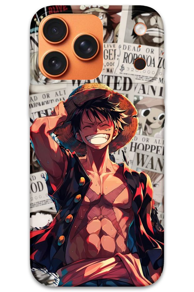 iPhone 17 Pro Max Compatible Anime Pattern Phone Case + Screen Protector - 5754