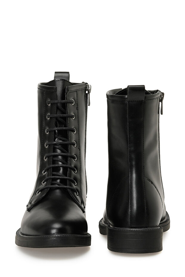 25K-7009 5PR Siyah Kadın Düz Bot - 5